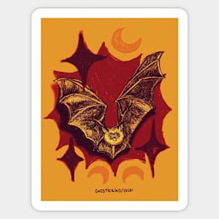 batsy batsy | solar sky version Sticker